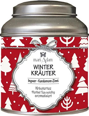 Winterkräuter Ingwer-Kardamom-Zimt Kräutertee