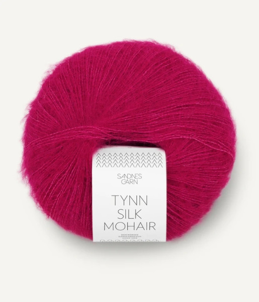 Tynn Silk Mohair Jazzy Pink Fb. 4600