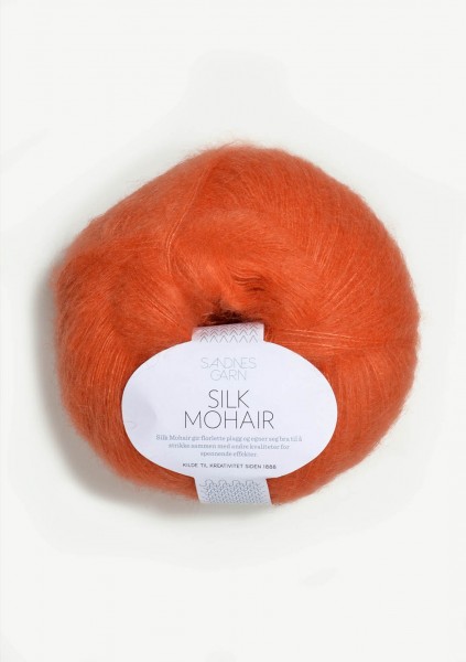 Silk Mohair Orange