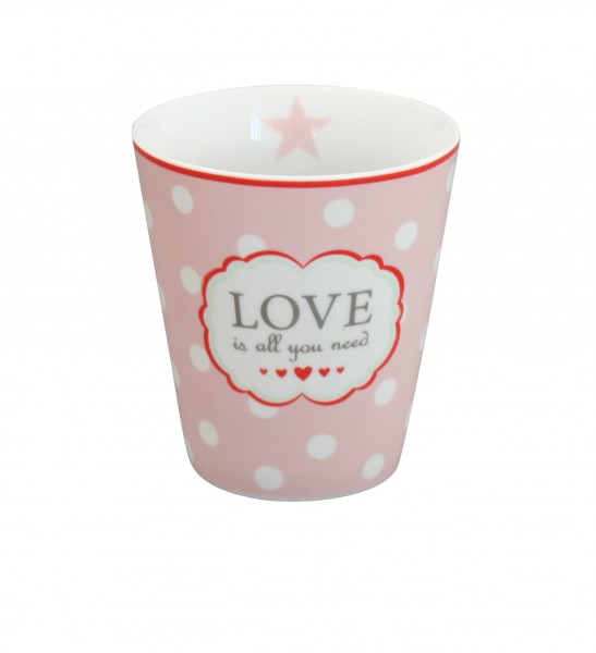 Happy Mug "Love is all you need"