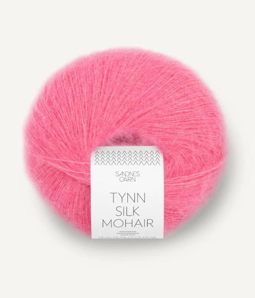 Tynn Silk Mohair Bubblegum Pink Fb. 4315