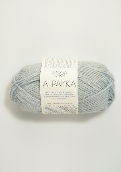 Alpakka Vintage Hellblau