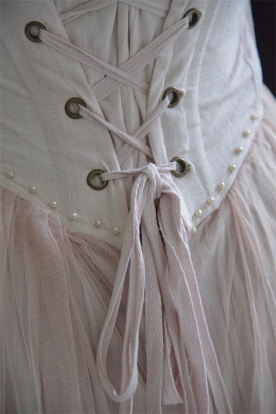 Vintage-Kleid "tea-color"