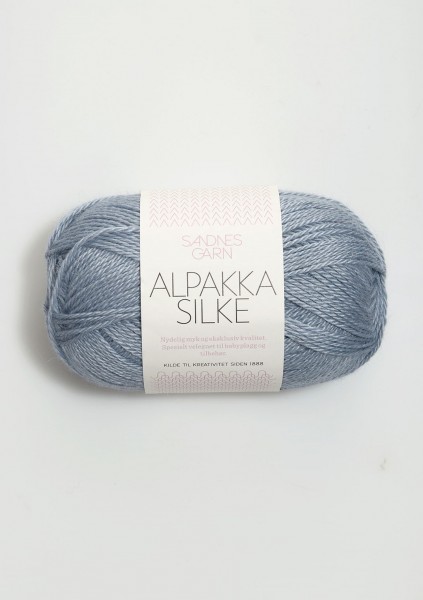 Alpakka Silke Rauchblau Fb. 6041