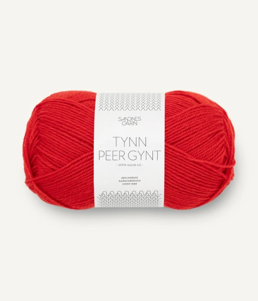 Tynn Peer Gynt Scarlet Red Fb. 4018