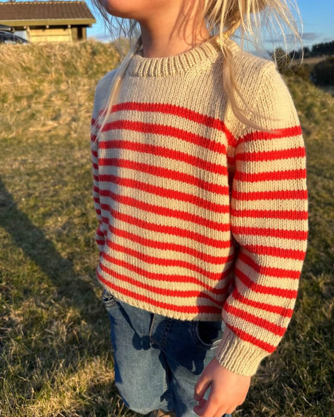 Lyon Sweater Junior Strickanleitung