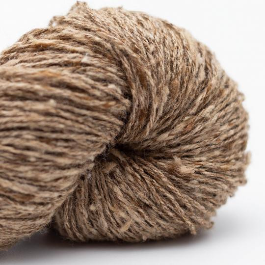 Tussah Tweed Grey-Brown-Mix Fb. 024