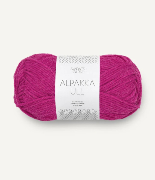 Alpakka Ull Jazzy Pink Fb. 4600