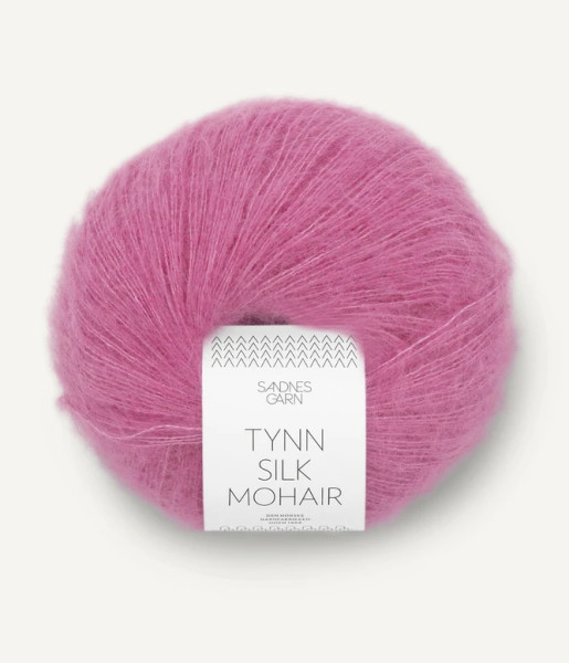 Tynn Silk Mohair Shocking Pink Fb. 4626