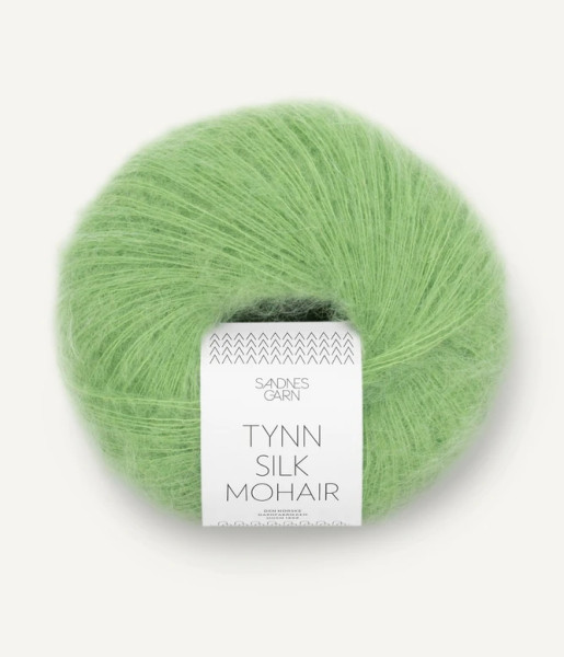 Tynn Silk Mohair Spring Green Fb. 8733