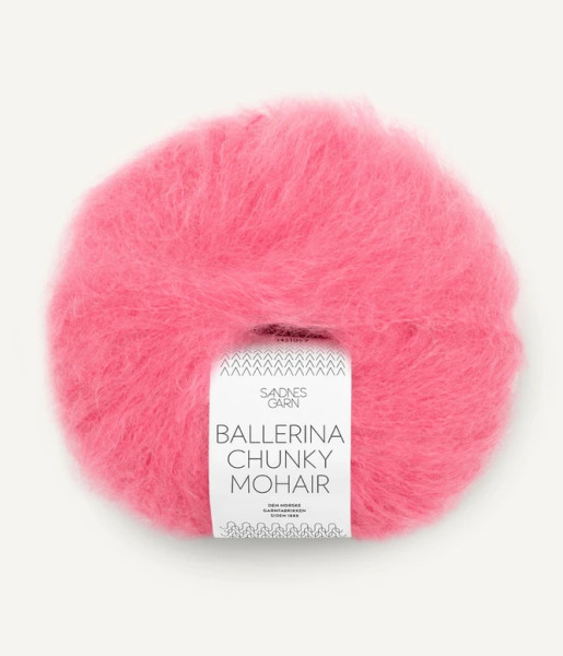 Ballerina Chunky Mohair Bubblegum Pink Fb. 4315