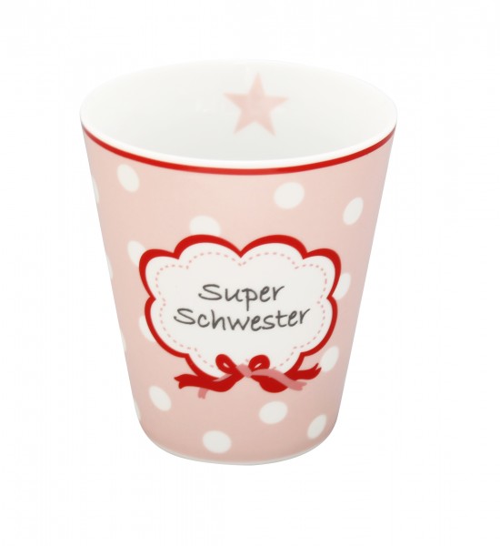 Happy Mug "Super Schwester"