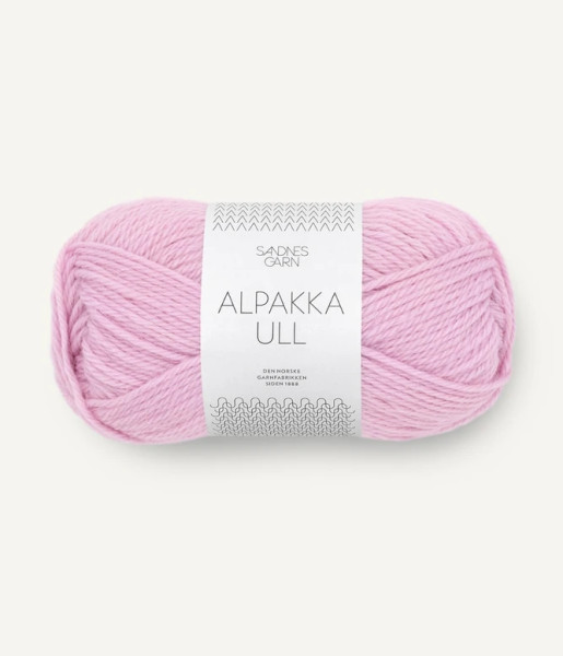 Alpakka Ull Pink Lilac Fb. 4813