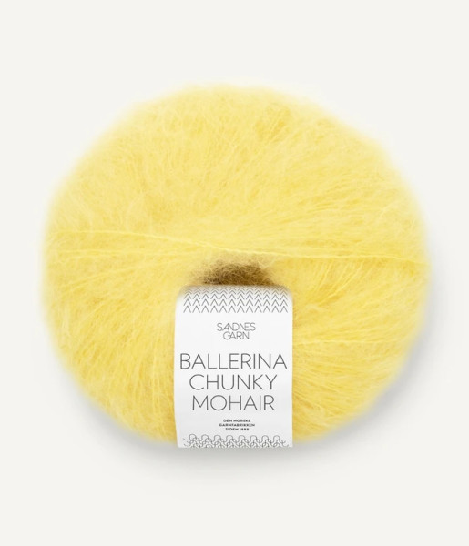 Ballerina Chunky Mohair Lemon Fb. 9004