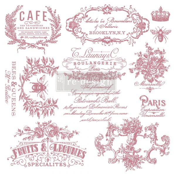 Re-Design Decor Stamps I See Paris