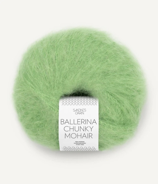 Ballerina Chunky Mohair Spring Green Fb. 8733
