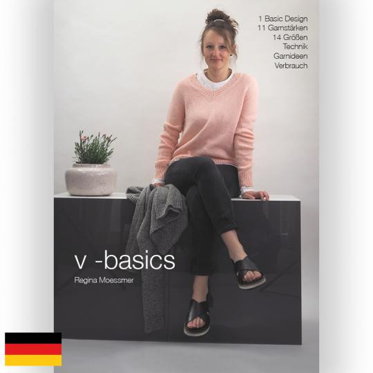 Anleitungsbuch Raglan V-Basics Deutsch von Regina Mössner