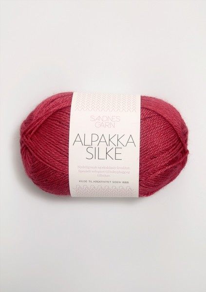 Alpakka Silke Rot Fb. 4327