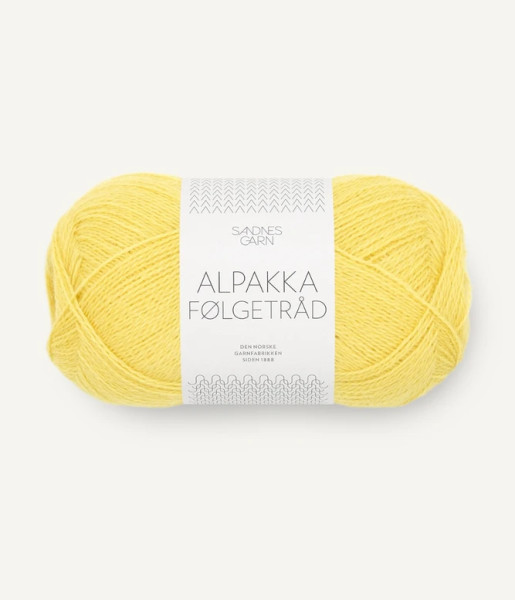 Alpakka Følgetråd Lemon Fb. 9004
